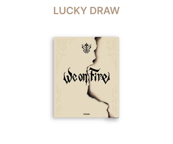 タレントカード &TEAM 3rd EP TWe on Fired LUCKY DRAW LUCKY DRAW] &TEAM 3rd EP 『We on Fire』 (LIMITED | Buy at SOOJIB