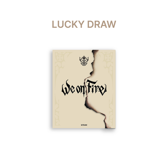 [POB] [LUCKY DRAW] 3rd EP 『We on Fire』 LIMITED EDITION