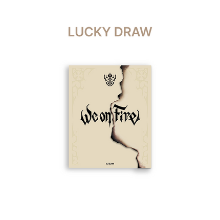 [POB] [LUCKY DRAW] &TEAM - 『We on Fire』 / 3rd EP / LIMITED EDITION