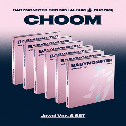 [POB] BABYMONSTER - CHOOM / 3RD MINI ALBUM (Jewel Ver.)(SET)