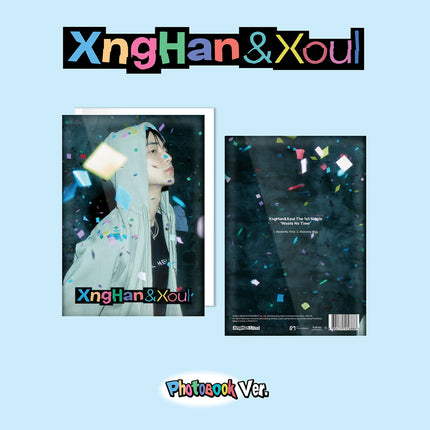 [RESTOCK] [POB] XngHan&Xoul - Waste No Time / 1st Single Album (Photo Book Ver.)