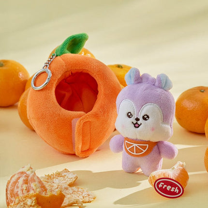 BT21 MANG 베이비 오렌지 파티 인형 키링