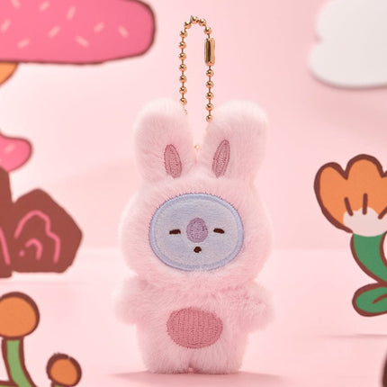 BT21 K-토끼 플랫 인형 키링