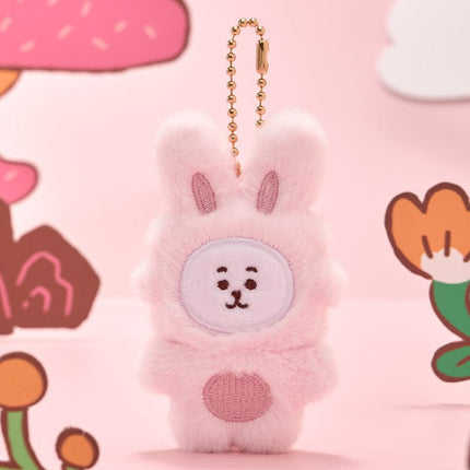 BT21 K-토끼 플랫 인형 키링