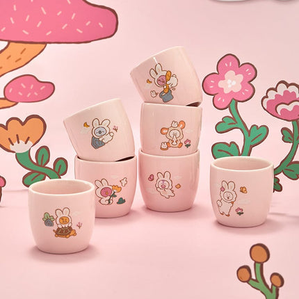 BT21 K-토끼 자기 미니 잔