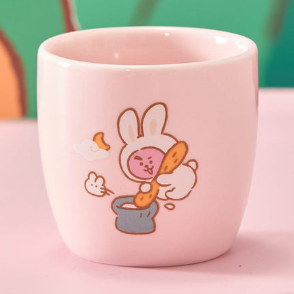 BT21 K-토끼 자기 미니 잔