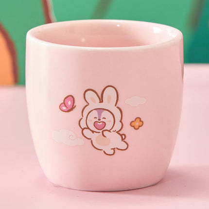 BT21 K-토끼 자기 미니 잔