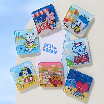 BT21 부산 마그넷