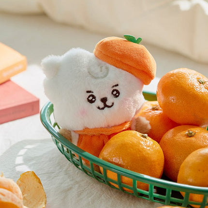 BT21 TATA 베이비 오렌지 파티 소형 인형