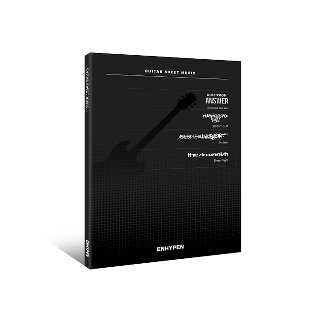 [Pre-order] Guitar Sheet Music : ENHYPEN (Package)