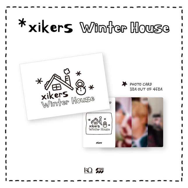 [POB] xikers - RANDOM TRADING CARD / [Winter House] OFFICIAL WINTER MERCH