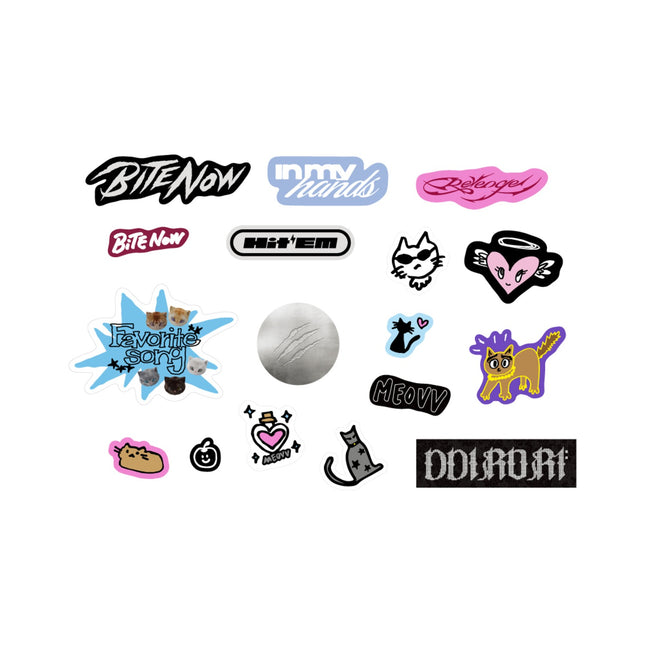 [Pre-order] MEOVV - REMOVABLE STICKER PACK