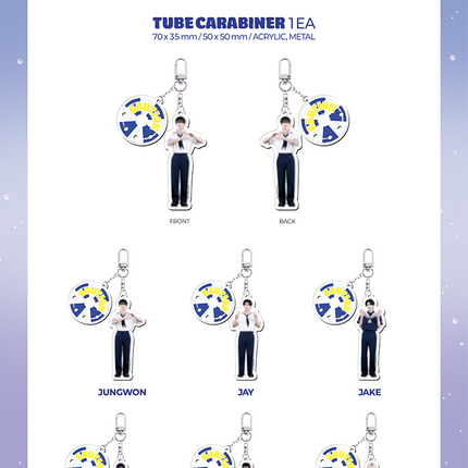 [Pre-order] [ENHYPEN WORLD] TUBE CARABINER