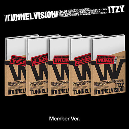 [POB] ITZY - TUNNEL VISION (Member Ver.)