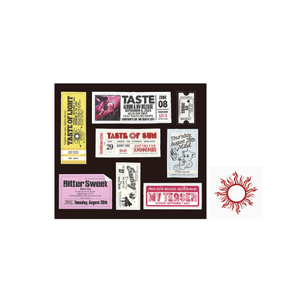 [Pre-order] HAECHAN - TATTOO + STICKER SET / 1st ALBUM [TASTE] Official Merch