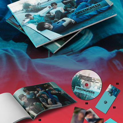[POB] [STUDIO CHOOM GIFT] The 2nd EP [GREENGREEN] (Random)