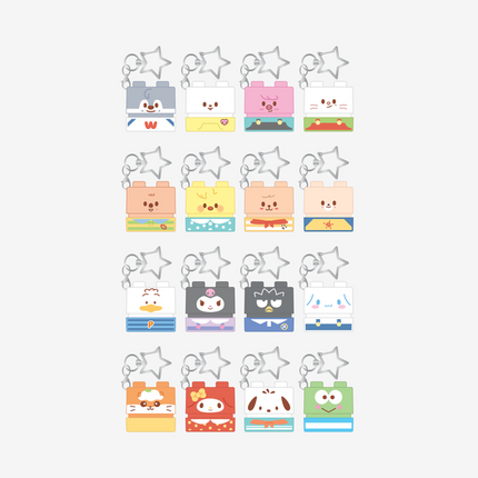 [Pre-order] Stray Kids - SECRET BLOCK STAMP - SKZOO X SANRIO CHARACTERS
