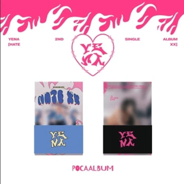 [RESTOCK] YENA - 2nd Single Album [HATE XX] (POCA ALBUM VER.)