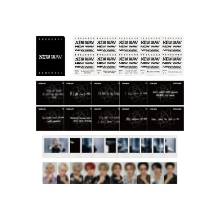 [NEWWAV] TREASURE DOUBLE-SIDED PHOTO ACRYLIC KEYRING
