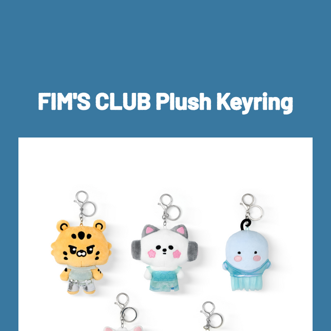 LE SSERAFIM - FIM'S CLUB Plush Keyring