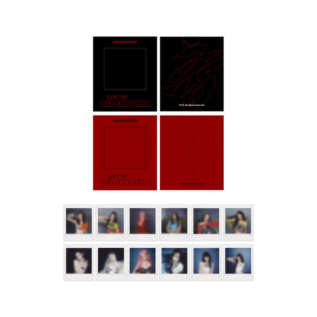 [CHOOM] BABYMONSTER INSTANT PHOTO PACKAGE
