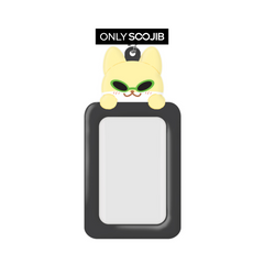 Alien Desert Fox Photo Card Holder Keyring