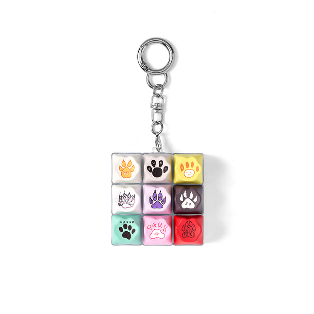 &TEAM - KEYCAP KEYRING