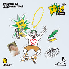 DOH KYUNG SOO - ACRYLIC KEYRING KIT / ASIA CONCERT TOUR [DO it! in Macau] MD - K-pop photocard accessories