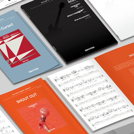 [Pre-order] Guitar Sheet Music : ENHYPEN (Package)