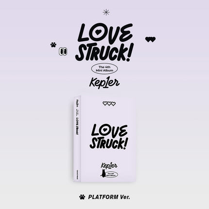 [RESTOCK] Kep1er - LOVESTRUCK! / 4TH MINI ALBUM (Platform Ver.)