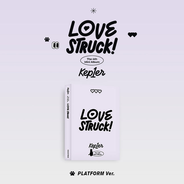 [RESTOCK] Kep1er - LOVESTRUCK! / 4TH MINI ALBUM (Platform Ver.)