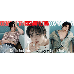 COSMOPOLITAN 2025.12 featuring Straykids - I.N - K-pop magazine cover