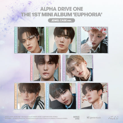 [POB] ALPHA DRIVE ONE - EUPHORIA / 1st Mini Album (JEWEL CASE ver.)