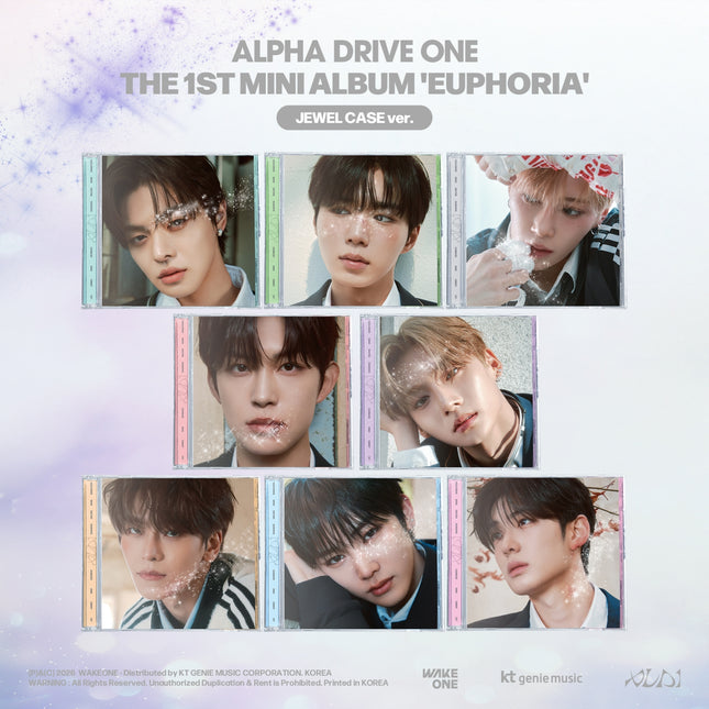 [POB] ALPHA DRIVE ONE - EUPHORIA / 1st Mini Album (JEWEL CASE ver.)
