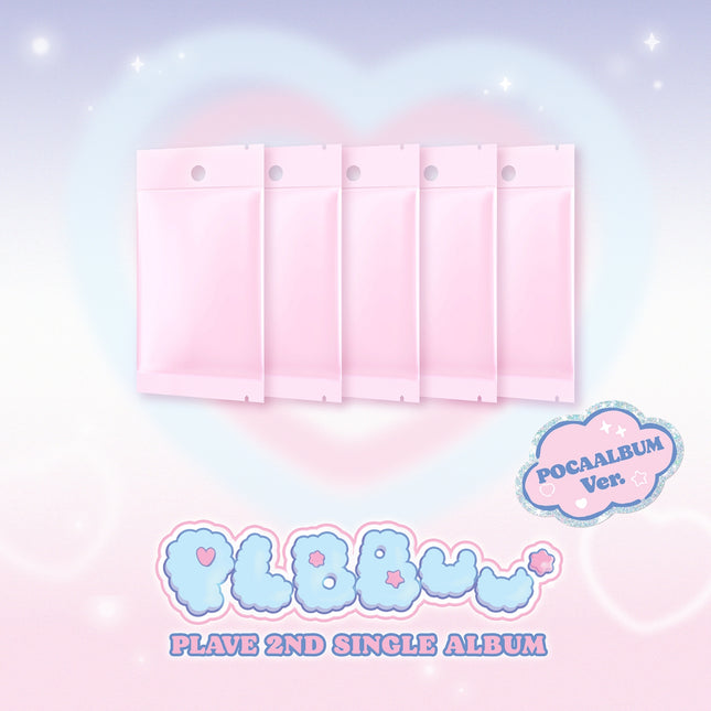 [POB] PLAVE - PLBBUU / 2nd Single Album (POCAALBUM Ver.)