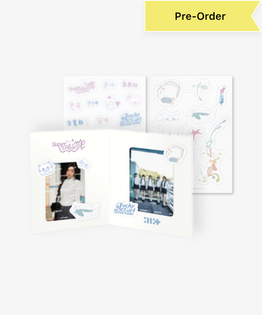 [Pre-Order] ILLIT - Photo Stand Set / 1st Mini Album 'SUPER REAL ME' Official Merch