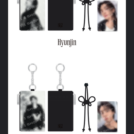 Stray Kids - CARD HOLDER KEYRING - RUN IT