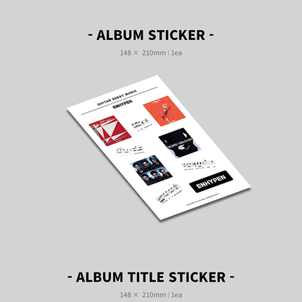 [Pre-order] Guitar Sheet Music : ENHYPEN (Package)