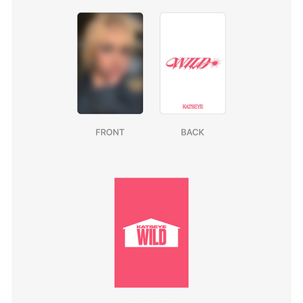 [Pre-order] KATSEYE - Random Trading Card