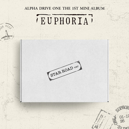 [POB] ALPHA DRIVE ONE - EUPHORIA / 1st Mini Album (STAR ROAD ver.)