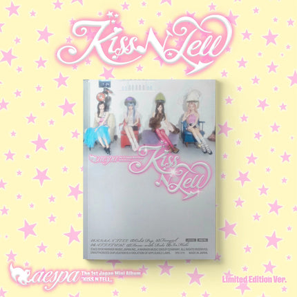 [Pre-order] aespa - Japan 1st Mini Album Kiss N Tell [Limited Edition Ver.]