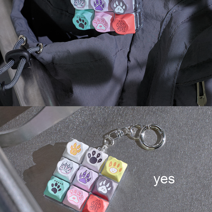 &TEAM - KEYCAP KEYRING