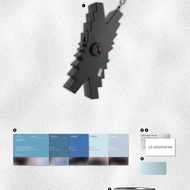 [Pre-order] 2nd Studio Album 'PUREFLOW' pt.1 Mini Camera (Black ver.)