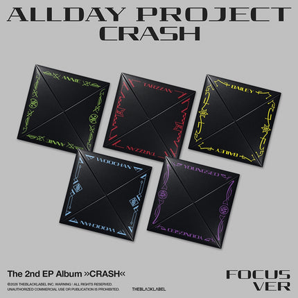 [POB] ALLDAY PROJECT - CRASH / 2nd EP Album (FOCUS ver.)