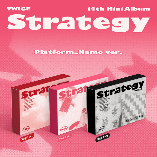 [Pre-order] TWICE - STRATEGY / 14th Mini Album (Platform_Nemo ver.)