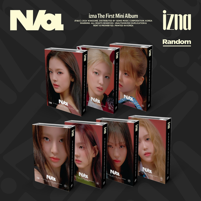 [LUCKY DRAW] izna - N/a / The First Mini Album (izna Ver.) (Random)