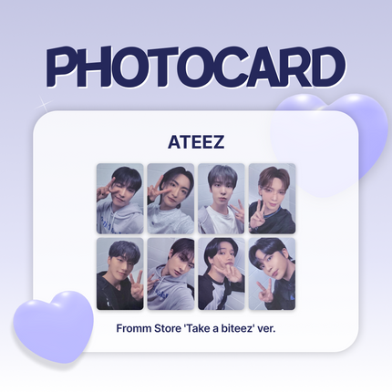 Biteez ATEEZ - Fromm Store Official Merch (Take a biteez ver.) K-pop Album ...