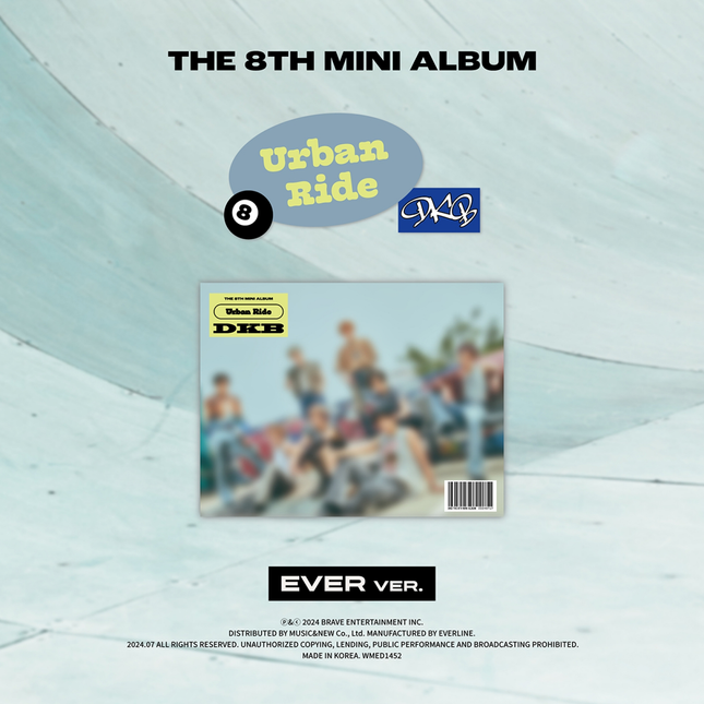 [Pre-order] DKB - Urban Ride / 8TH MINI ALBUM (EVER ver.)