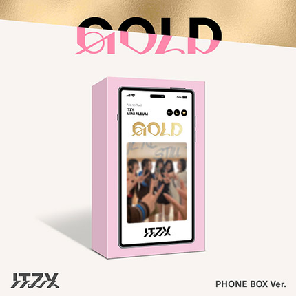 [POB] ITZY - GOLD (BOX ver.)