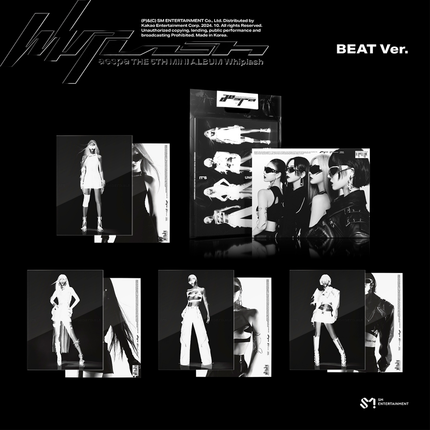 [POB] aespa - Whiplash / 5TH MINI ALBUM (BEAT ver.)